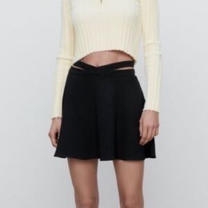 Zara Black Mimi Skirt.
